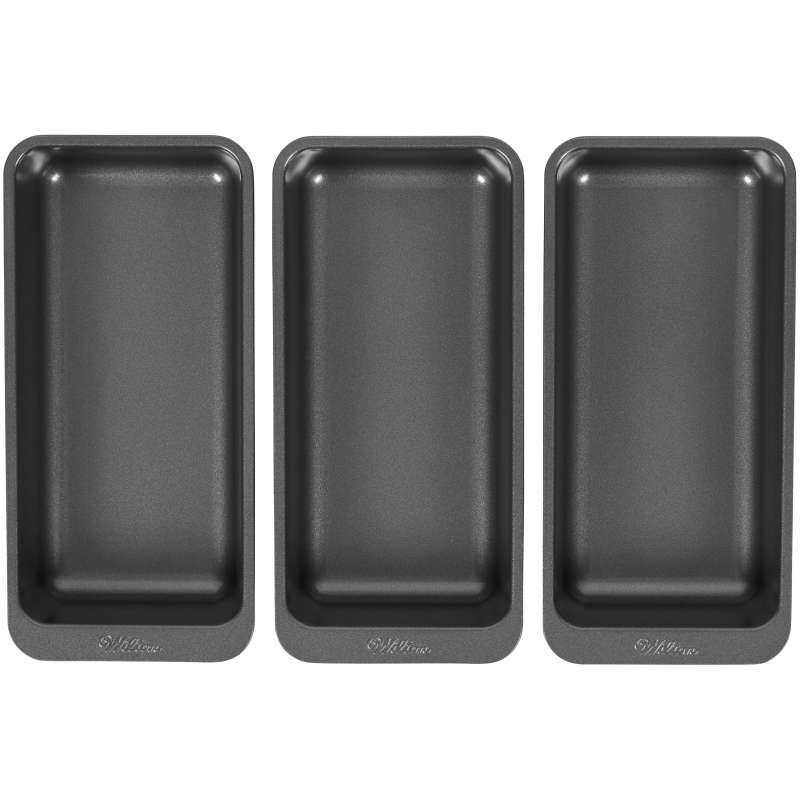 Perfect Results 8 x 4-Inch Premium Non-Stick Baking Pan Set, 3-Piece image number 0