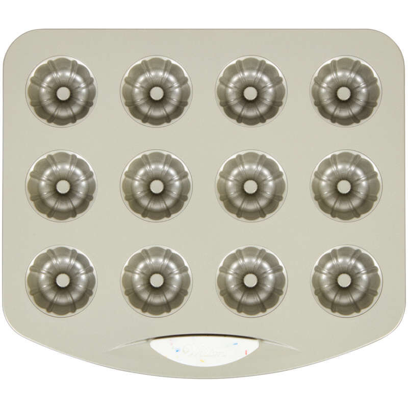 Daily Delights Non-Stick Mini Fluted Tube Pan, 12-Cavity image number 0