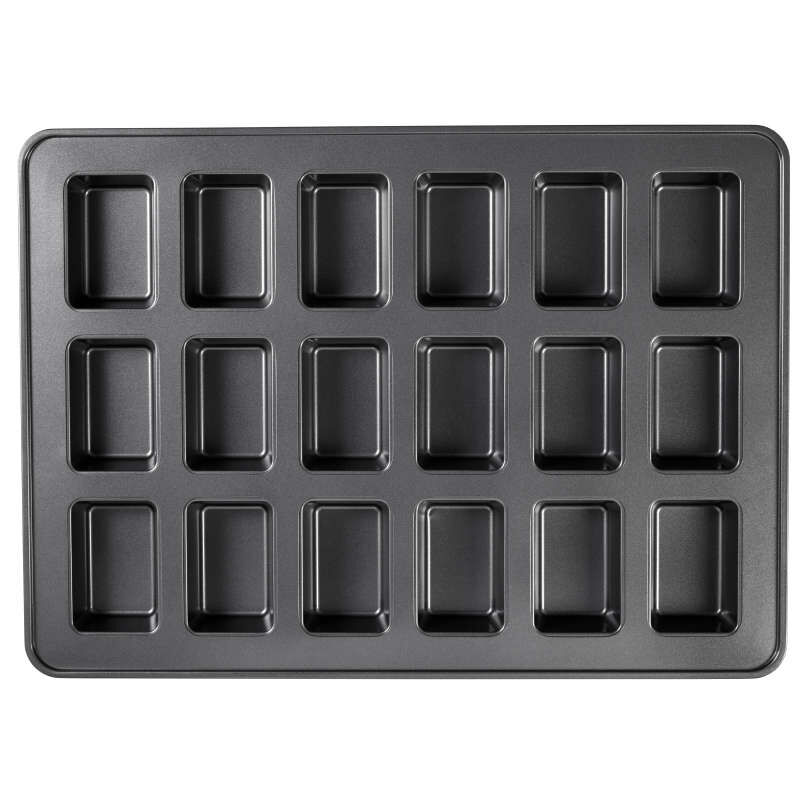 Perfect Results Premium Non-Stick Mini Loaf Pan, 18-Cavity image number 0