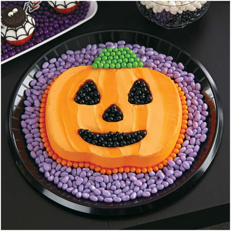 Halloween Non-Stick Pumpkin-Shaped Cake Pan, 11 x 10-Inch image number 4