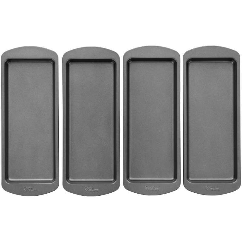 Easy Layers! 10 x 4-Inch Loaf Cake Pan Set, 4-Piece image number 1