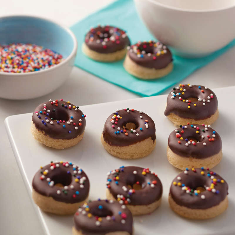 Chocolate Mini Cake Donuts image number 4
