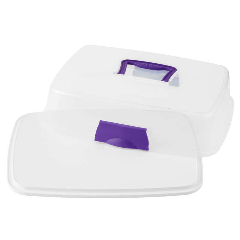 Rectangle Cake Carrier with Cover image number 3