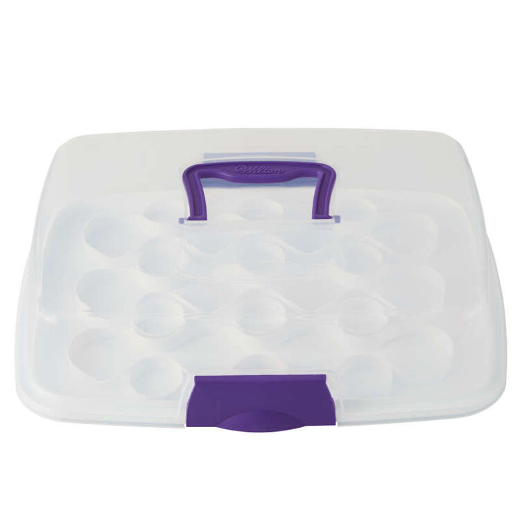 Rectangle Cupcake Carrier with Cover