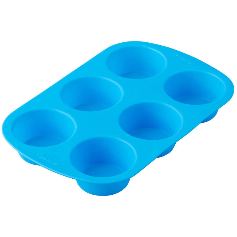 Easy-Flex Silicone Muffin and Cupcake Pan, 6-Cup image number 2
