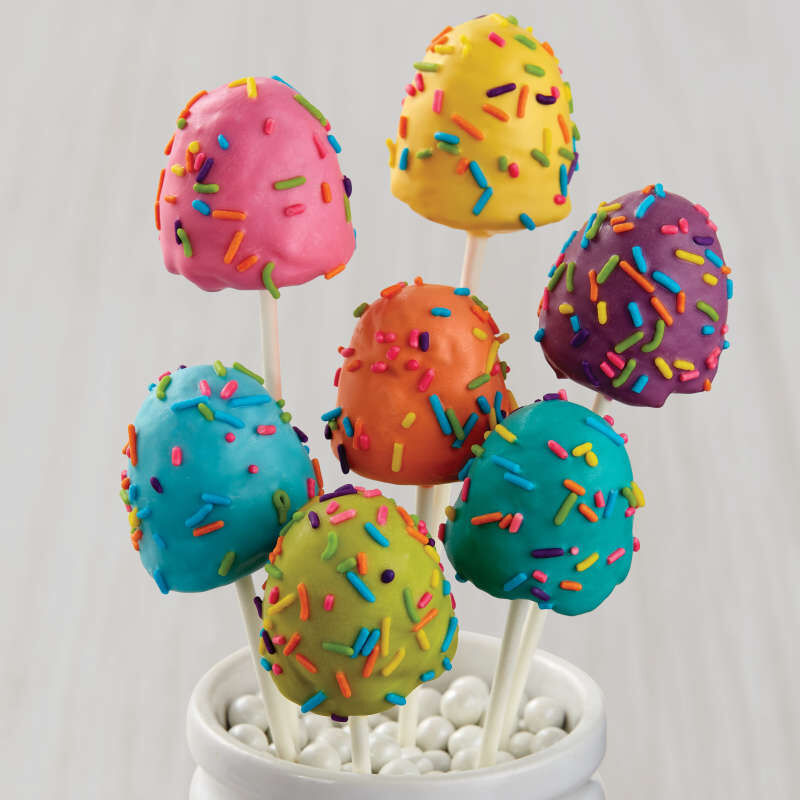 Brownie Pops Silicone Brownie and Cake Pop Molds Pan, 8-Cavity image number 2