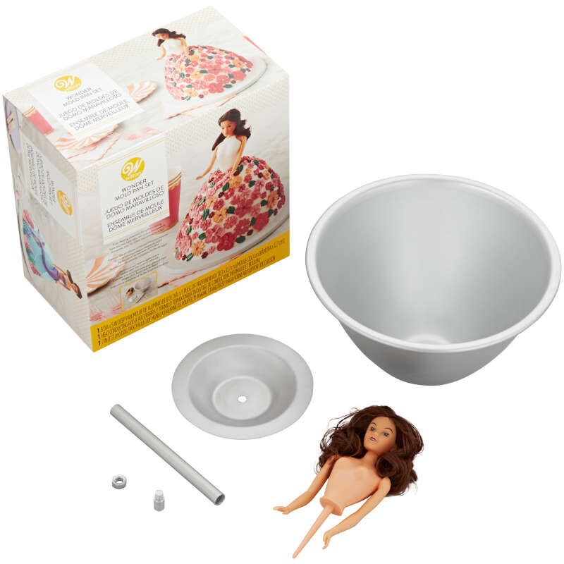 Wonder Mold Doll Cake Pan Set image number 7