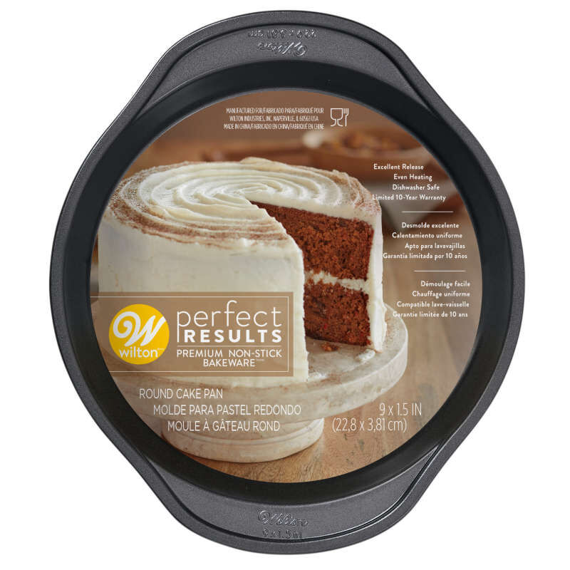 Perfect Results Round Non-Stick Cake Pan, 9 Inches image number 1
