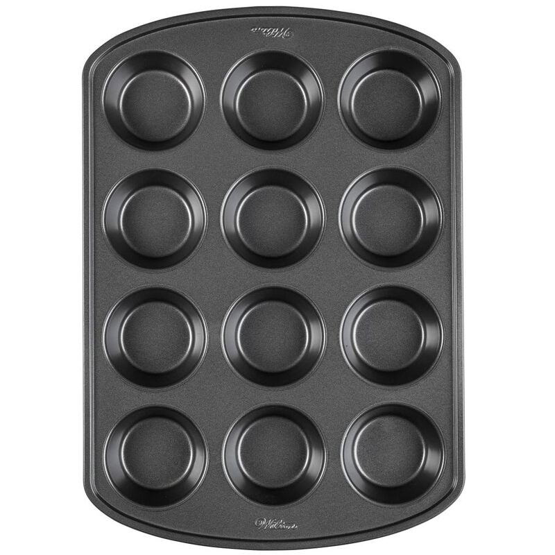Perfect Results Premium Non-Stick Bakeware Muffin and Cupcake Pan, 12-Cup image number 0