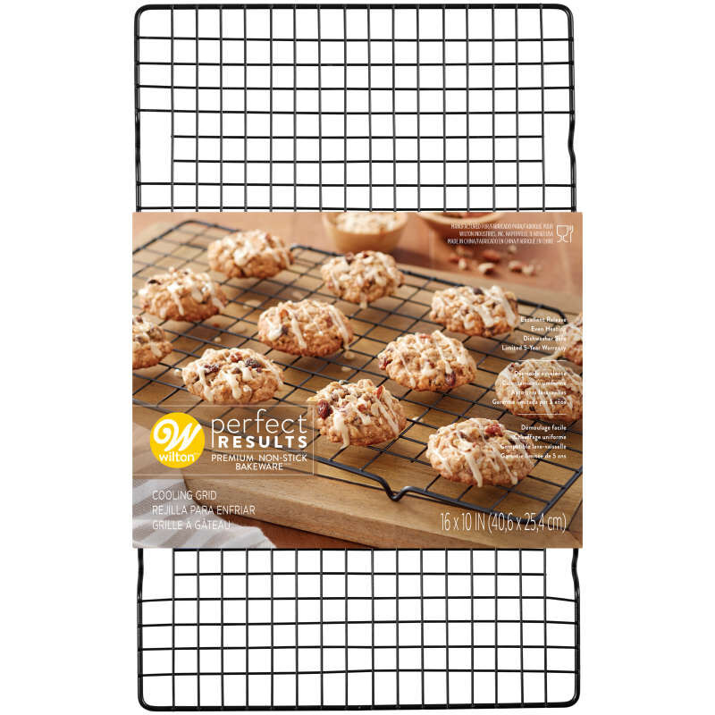 Perfect Results Premium Non-Stick Cooling Rack, 16 x 10-Inch image number 1