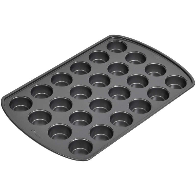 Perfect Results Premium Non-Stick Mini Muffin and Cupcake Pan, 24-Cavity image number 2
