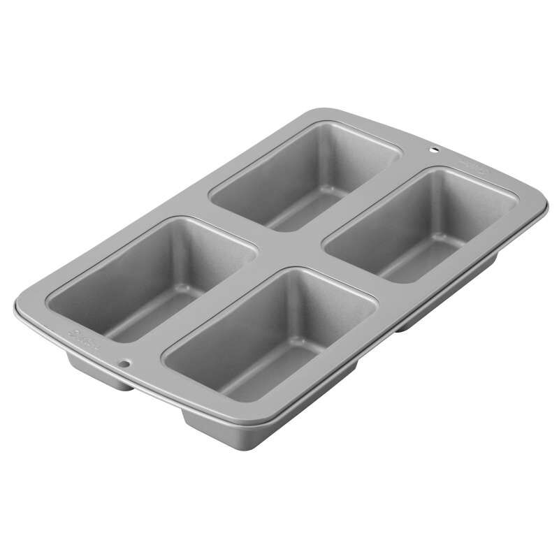 Recipe Right Non-Stick Mini Loaf Pan, 4-Cavity image number 2