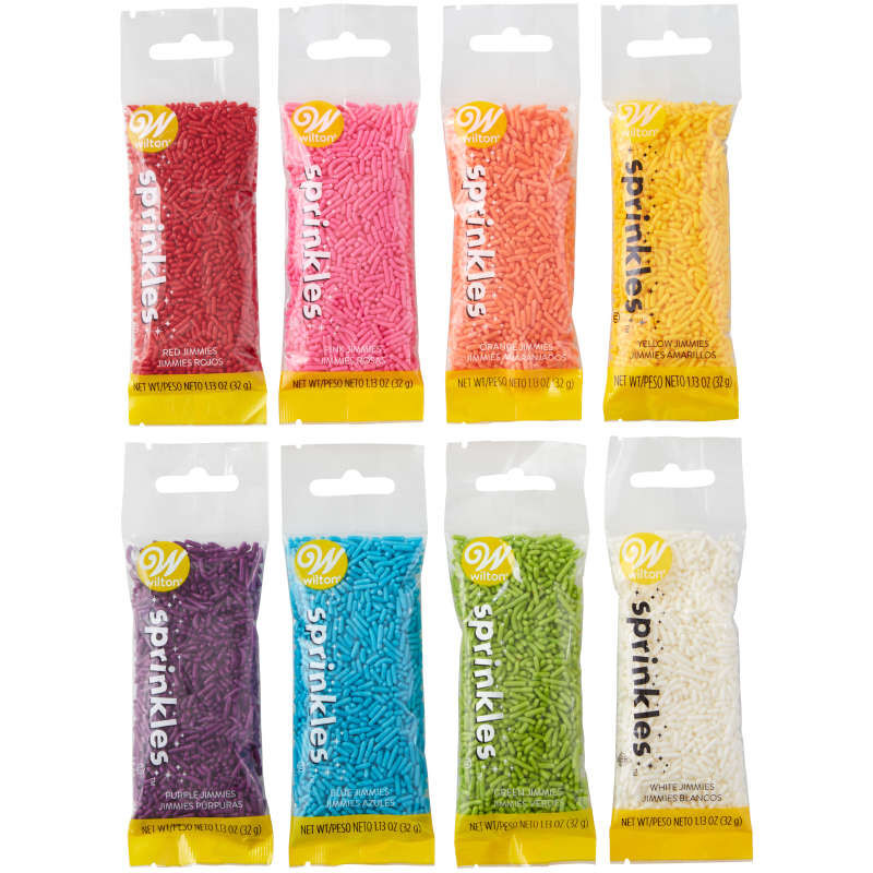 Assorted Jimmies Decorating Set, 8-Piece image number 0