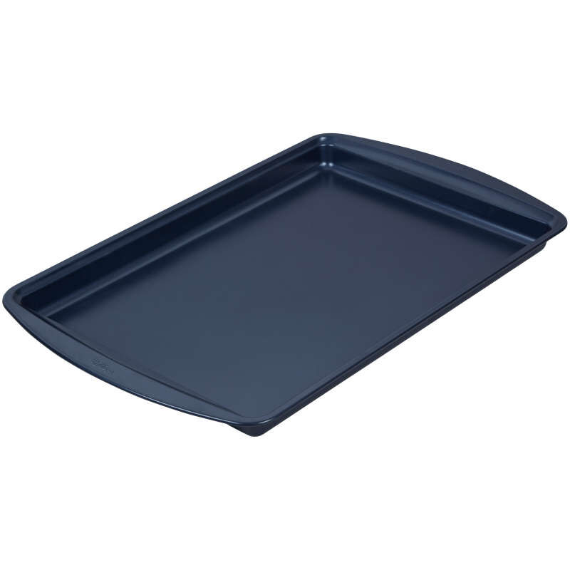 Diamond-Infused Non-Stick Navy Blue Baking Set, 9-Piece image number 3