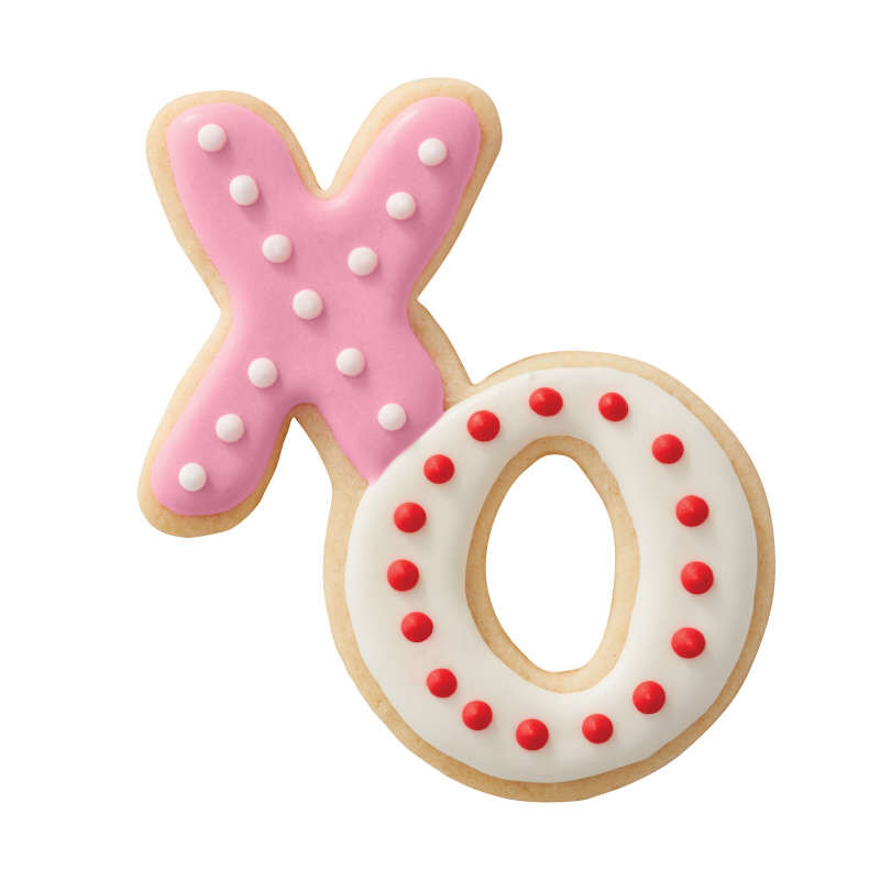 XO Valentine's Day Cookie Decorating Kit, 12-Piece image number 3