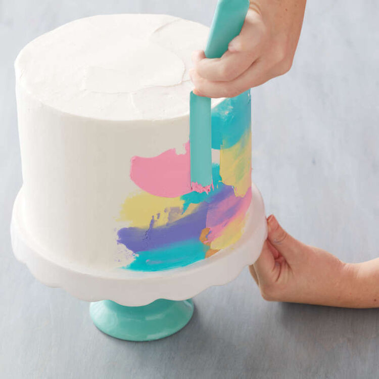 Watercolor Cake Decorating Set, 4-Piece