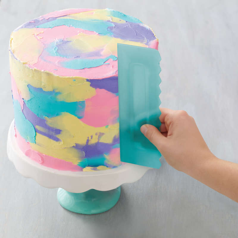 Watercolor Cake Decorating Set, 4-Piece image number 5