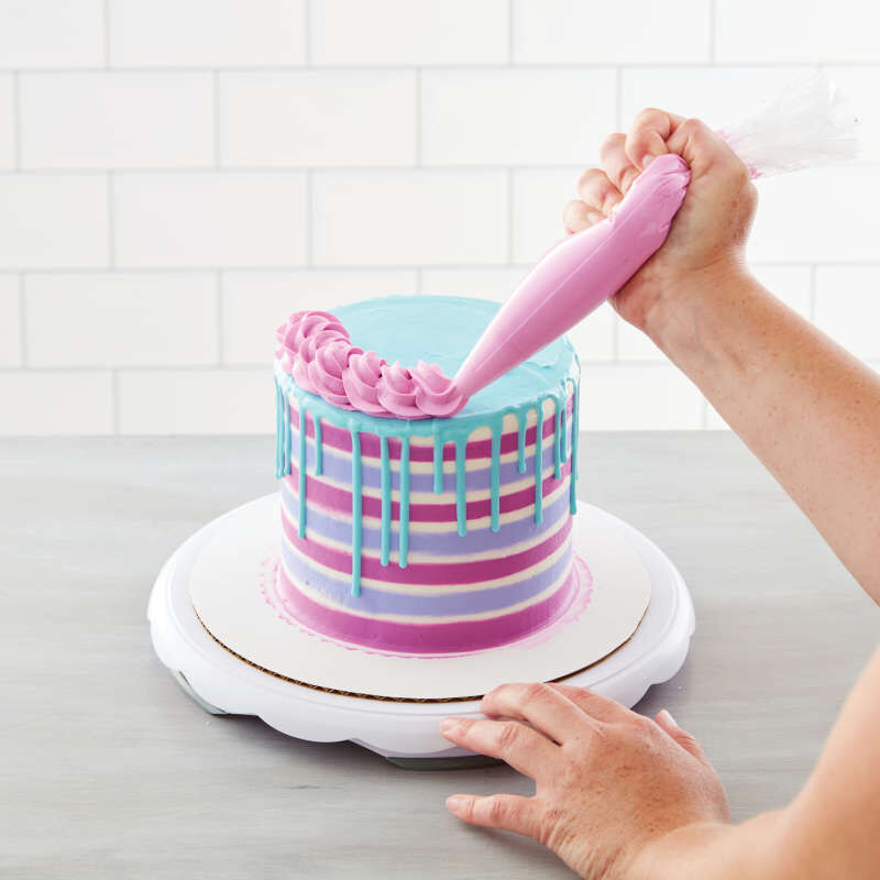 Make This Cake Striped Drip Cake Decorating Set with Tools & Instructions, 12-Piece image number 4