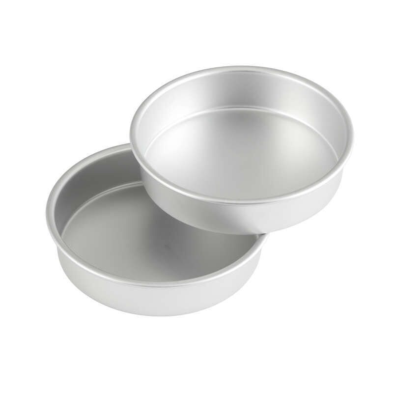 8 Inch Cake Pan Set Out of Packaging image number 0