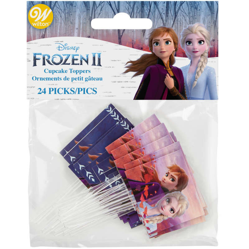 Disney Frozen 2 Cupcake Toppers, 24-Count image number 1