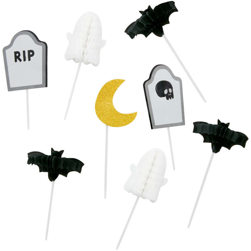Halloween Treat and Cupcake Toppers, 8-Piece image number 2