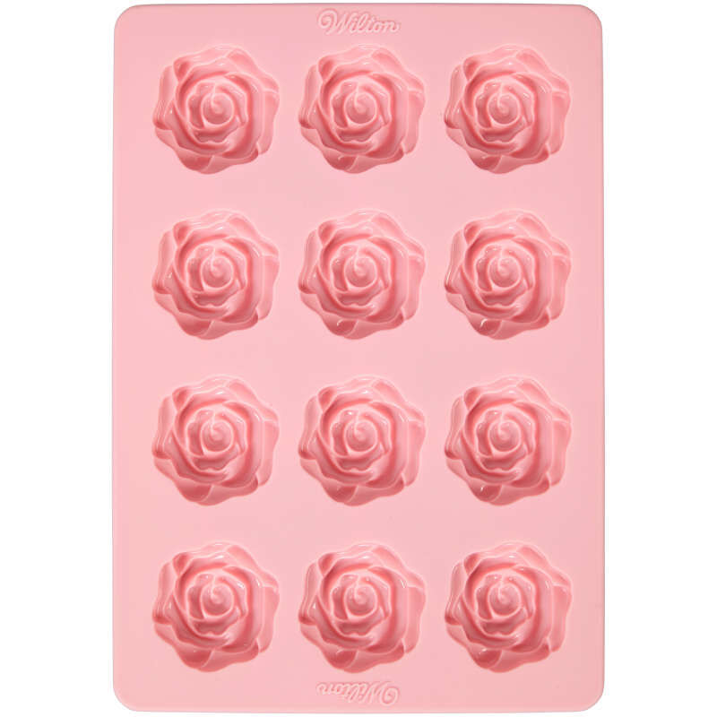 Rose Candy Mold Top View image number 0