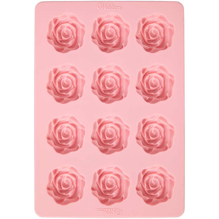 Rose Candy Mold Top View