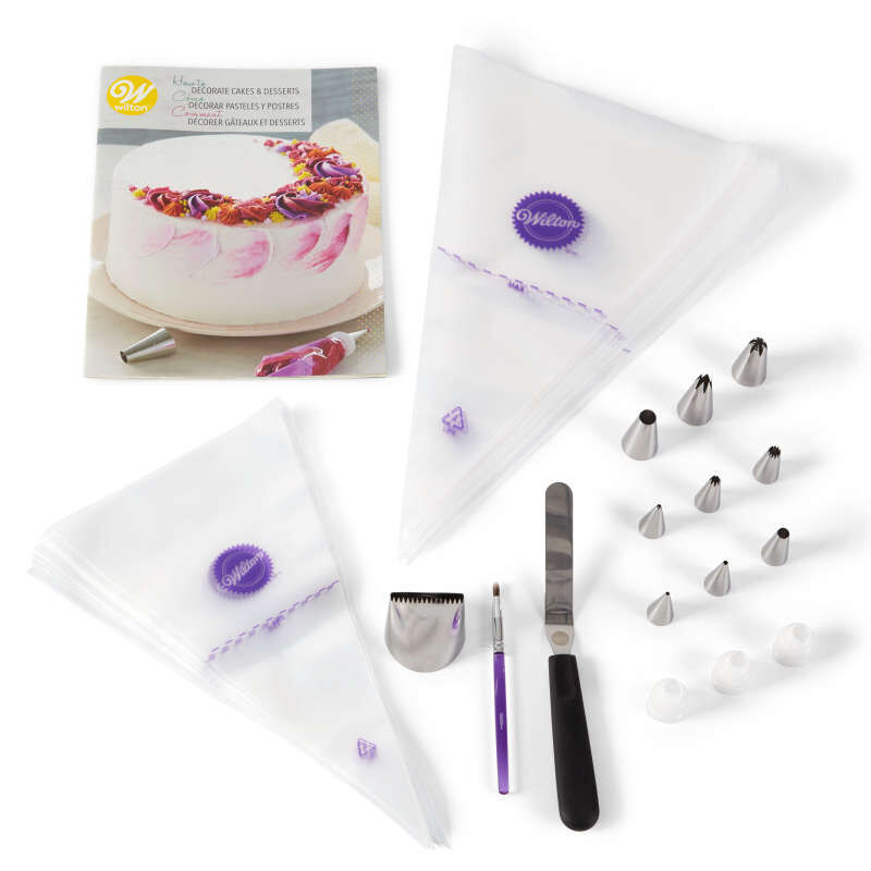How to Decorate Cakes and Desserts Kit, 39-Piece image number 0