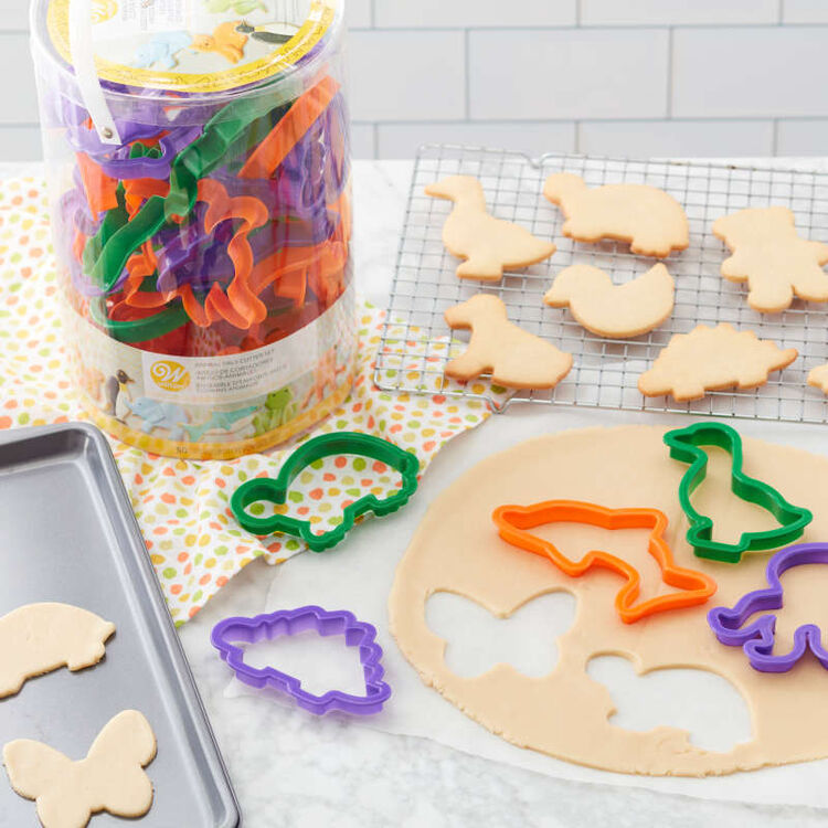 Animal Cookie Cutter Set, 50-Piece