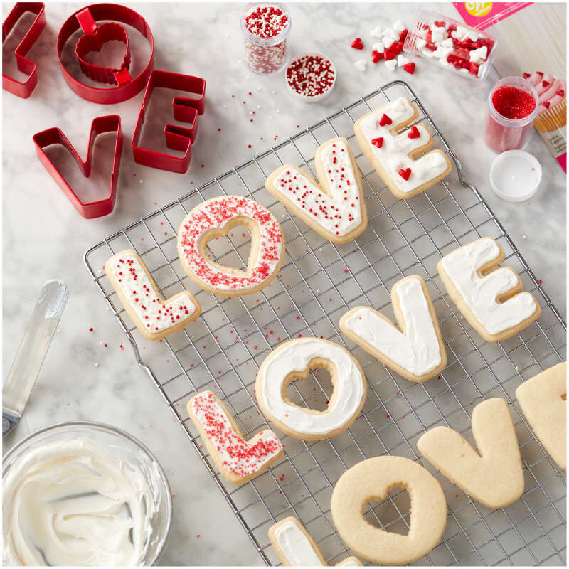 Love Cookie Cutters, 4-Piece Set image number 2