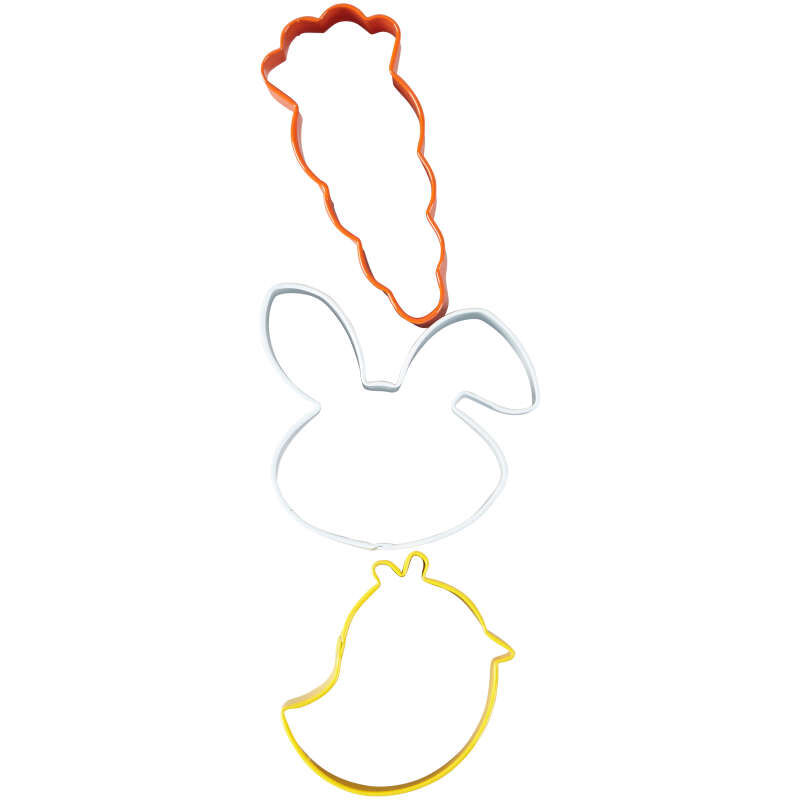 Whimsical Easter Cookie Cutters Set, 3-Piece image number 1