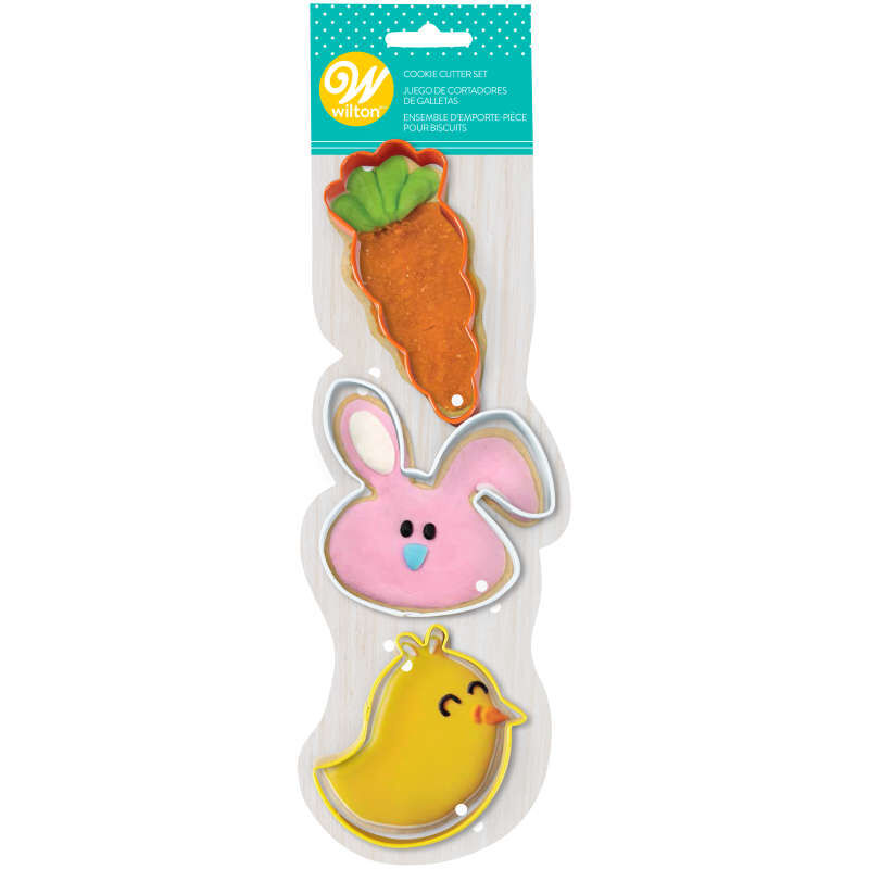 Whimsical Easter Cookie Cutters Set, 3-Piece image number 2