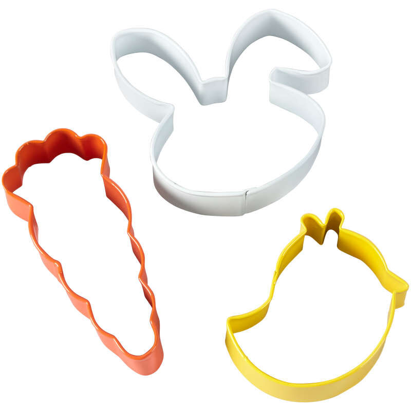 Whimsical Easter Cookie Cutters Set, 3-Piece image number 0
