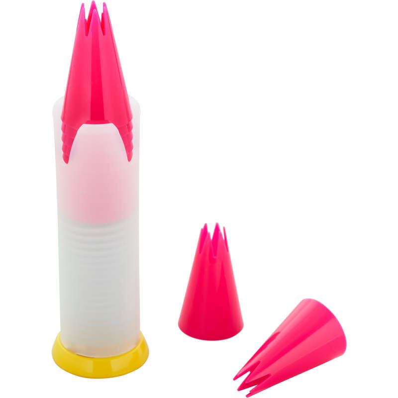 Pop-Up Piping Tip Dispenser with 12 Disposable Piping Tips, Tip 1M image number 0