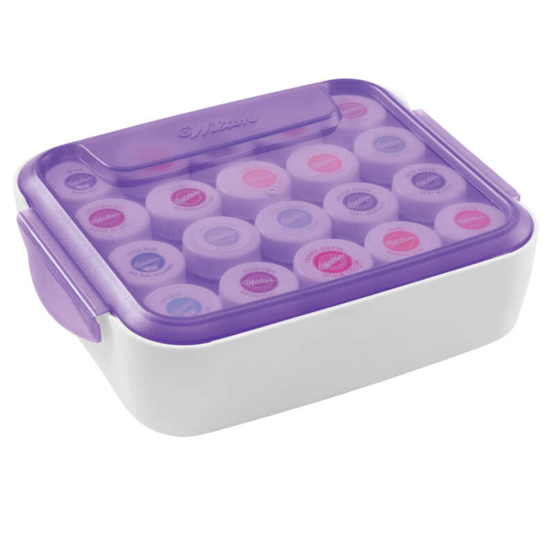 Icing Color Organizer Case - Cake Decorating Supplies image number 2