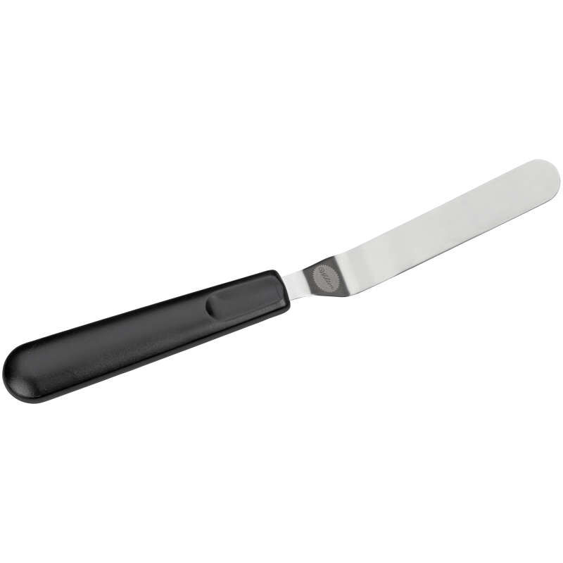 9 Inch Angled Spatula Side View image number 2