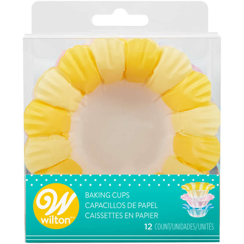 Large Flower Baking Cups, 12-Count image number 3