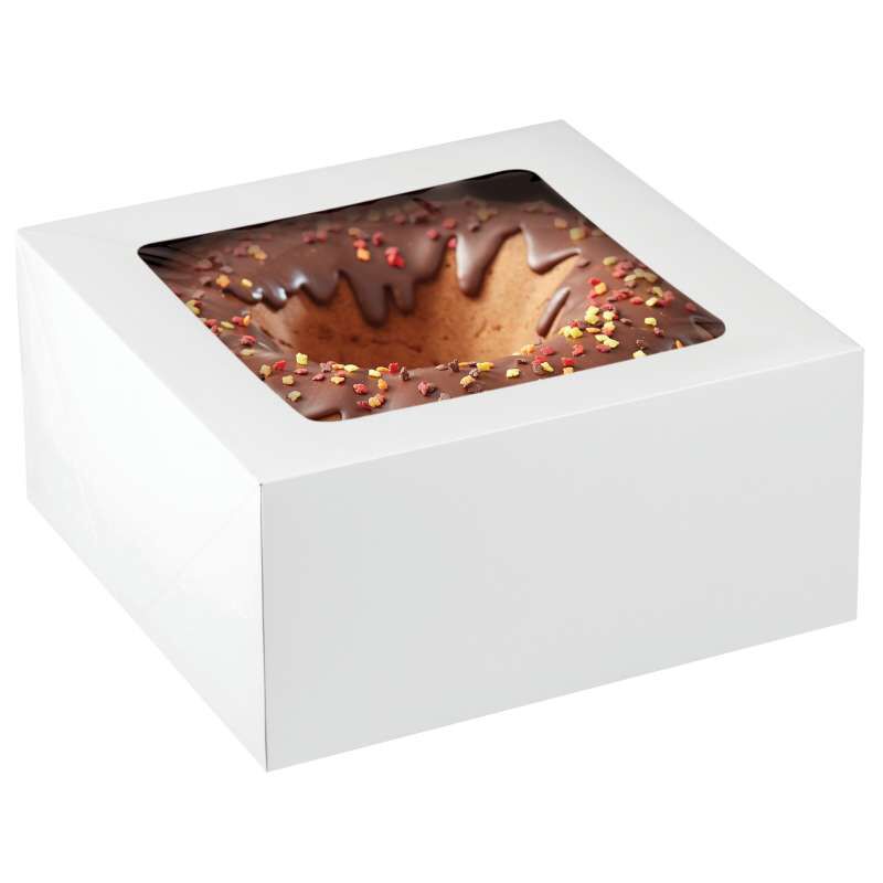 12-Inch Cake Box with Window for 10-Inch Cake, 2-Piece Set image number 3
