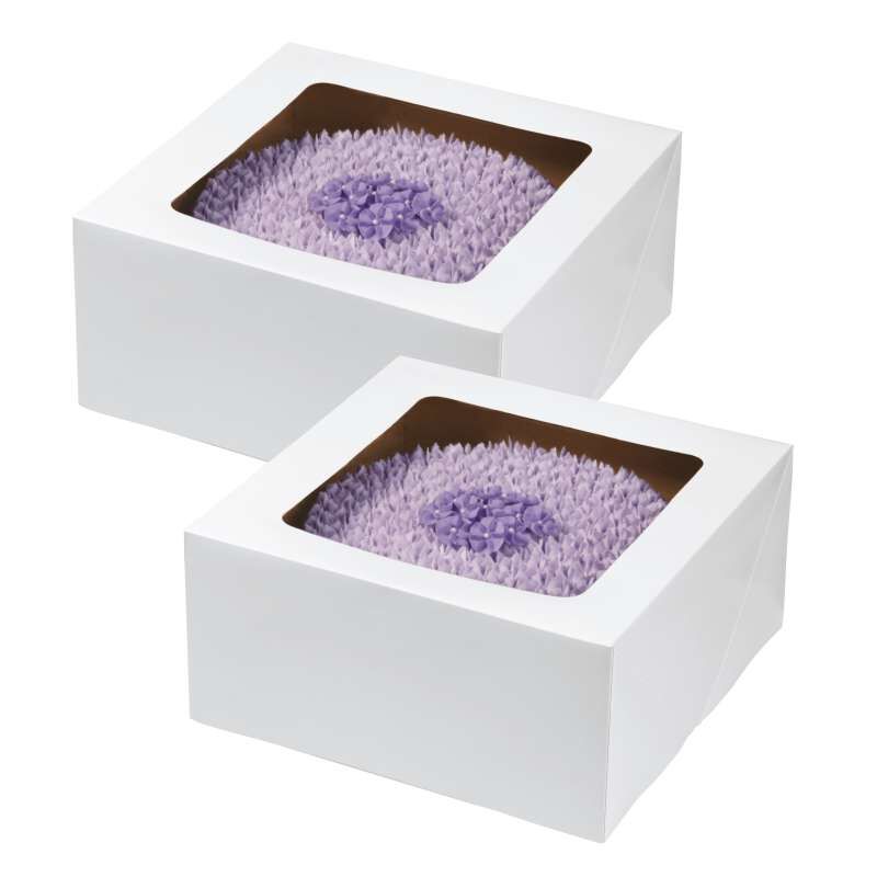 12-Inch Cake Box with Window for 10-Inch Cake, 2-Piece Set image number 4