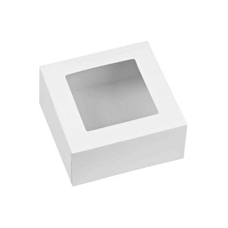 White Cupcake Boxes, 3-Count