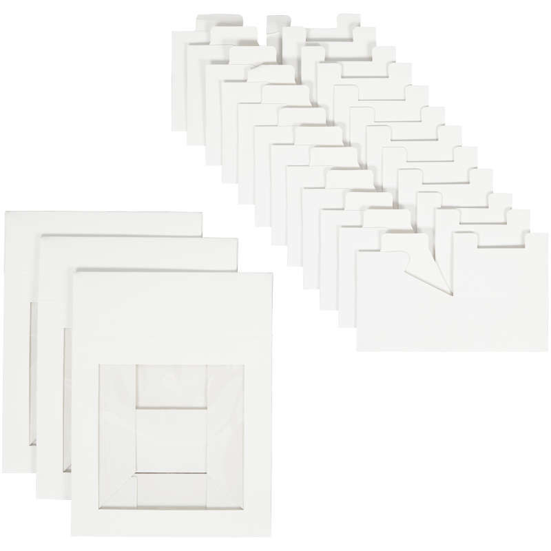 4-Cavity White Window Bakery Boxes with Dividers, 3-Count image number 2