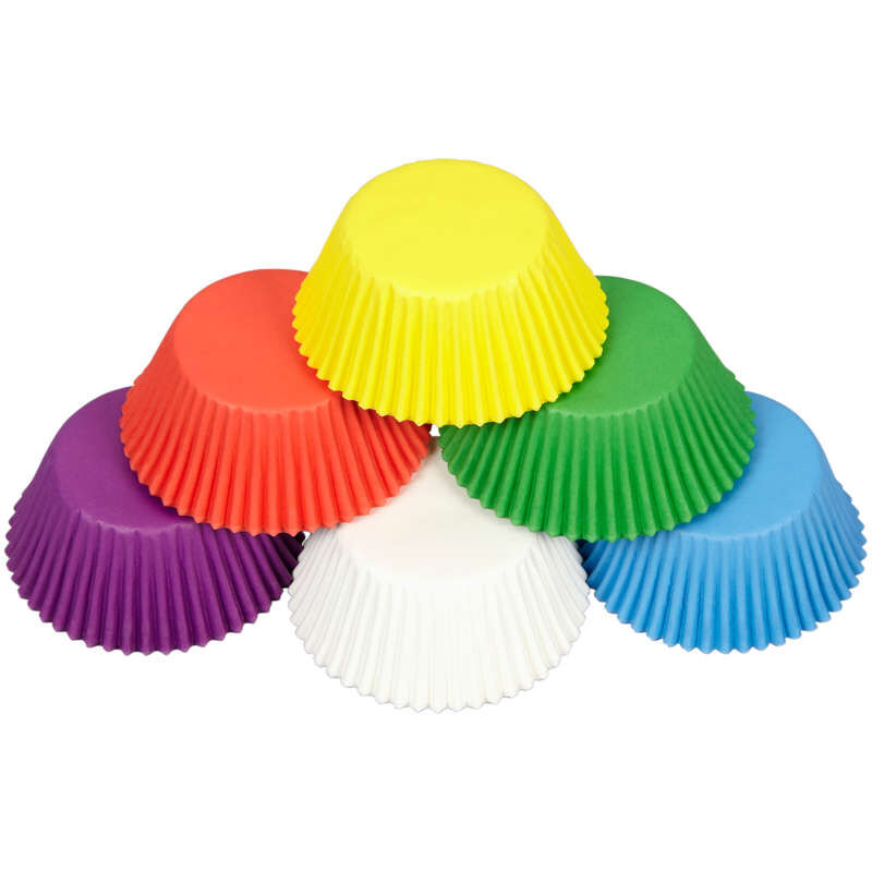 Rainbow Cupcake Liners, 150-Count image number 1