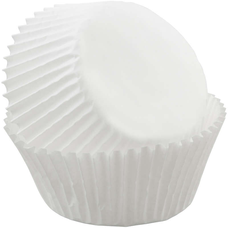 White Cupcake Liners, 75-Count image number 2
