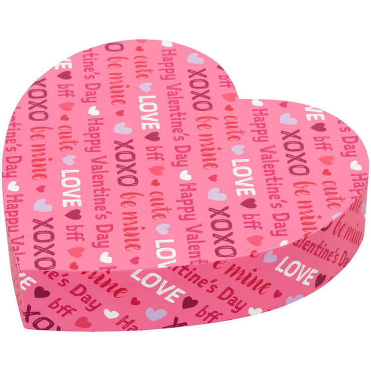 Heart-Shaped Valentine Treat Box
