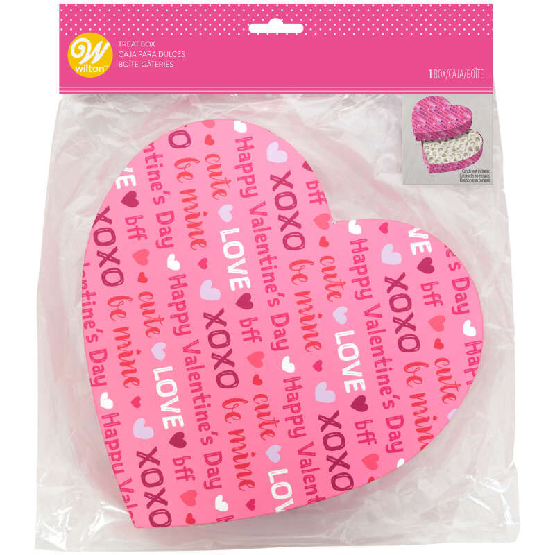 Heart-Shaped Valentine Treat Box image number 1
