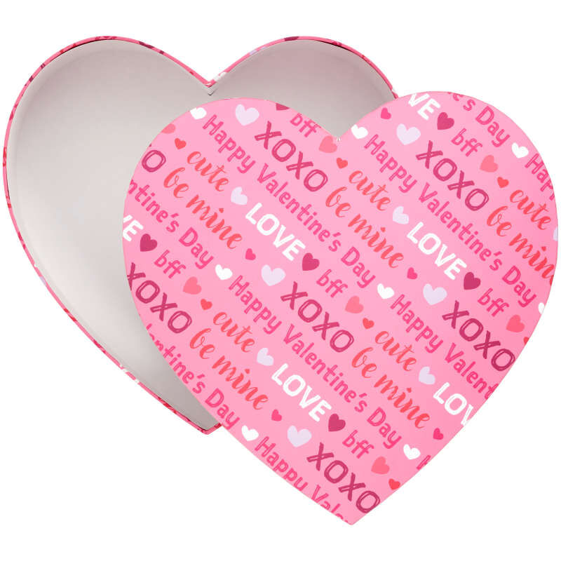 Heart-Shaped Valentine Treat Box image number 0