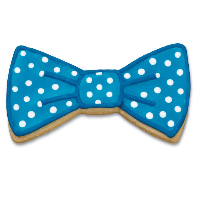 Blue Sugar Cookie Bow Tie