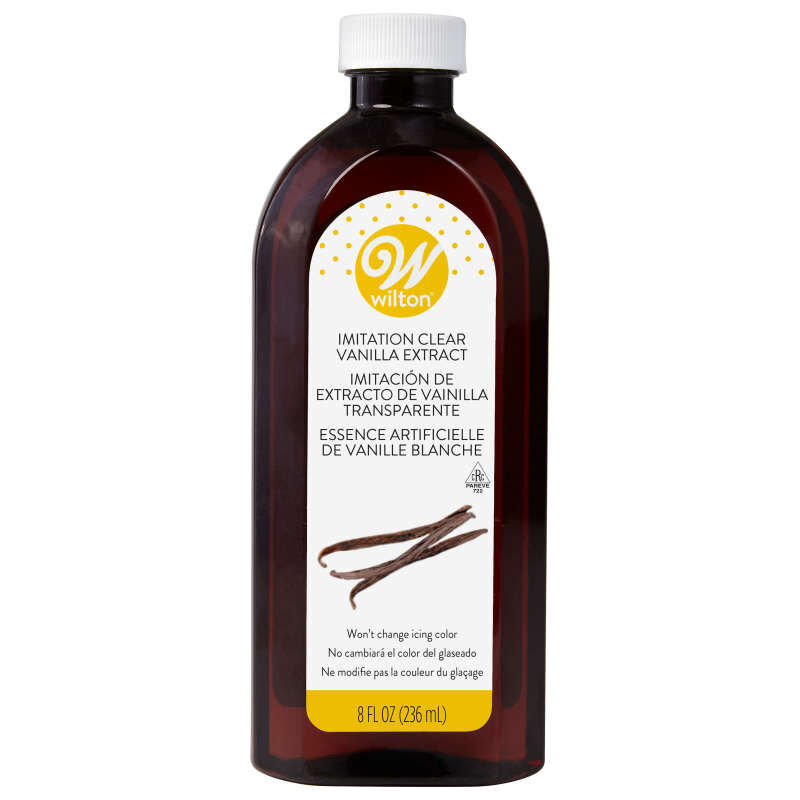 Clear Imitation Vanilla Baking and Flavoring Extract, 8 oz. image number 0