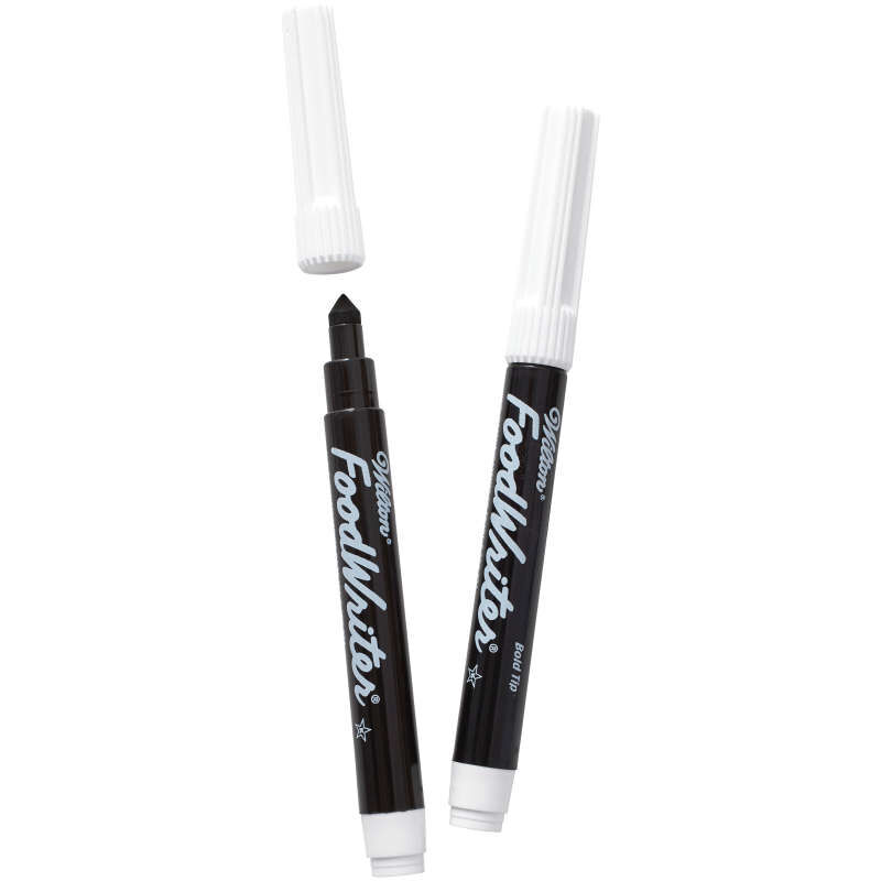 FoodWriter Edible Black Color Marker Set, 2-Piece image number 0