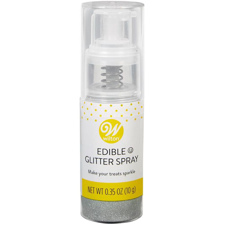 Edible Silver Glitter Spray
